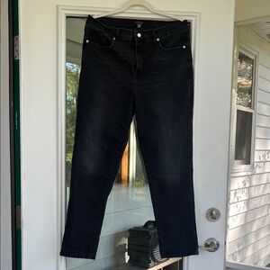 Banana Republic Women's Black Straight Leg Jeans